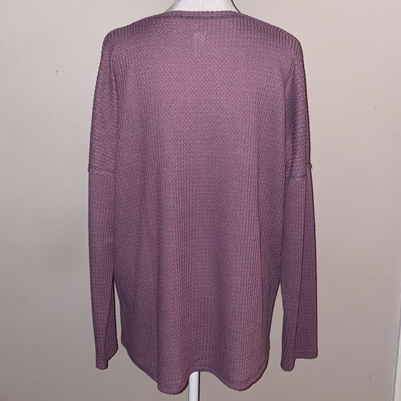 Bibi Waffle Knit Long Sleeve Shirts - Set of 2 - Picture 4 of 16